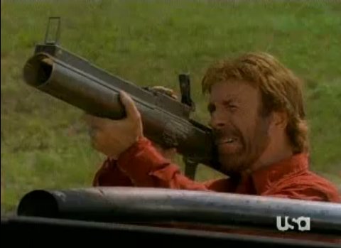 chuck norris rocket launcher