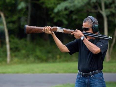 obama skeet backwards