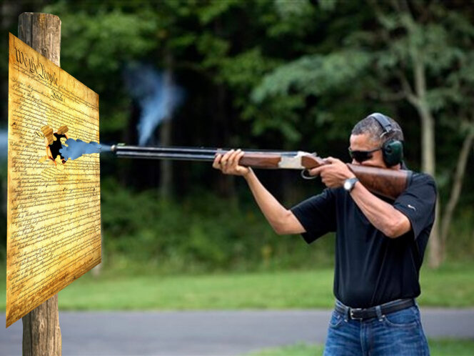 obama skeet constitution