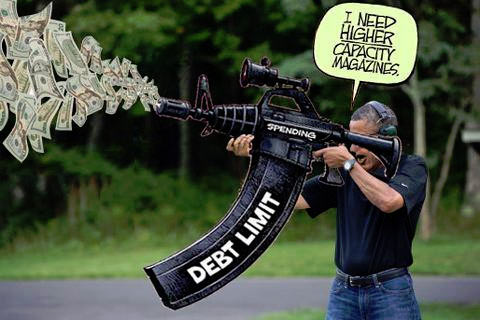 obama skeet debt limit high capacity magazines