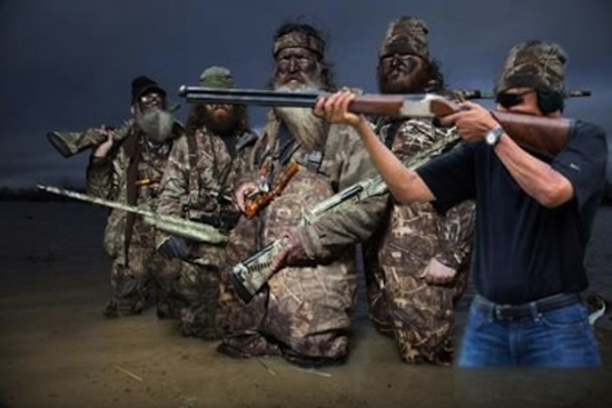 obama skeet shooting duck dynasty