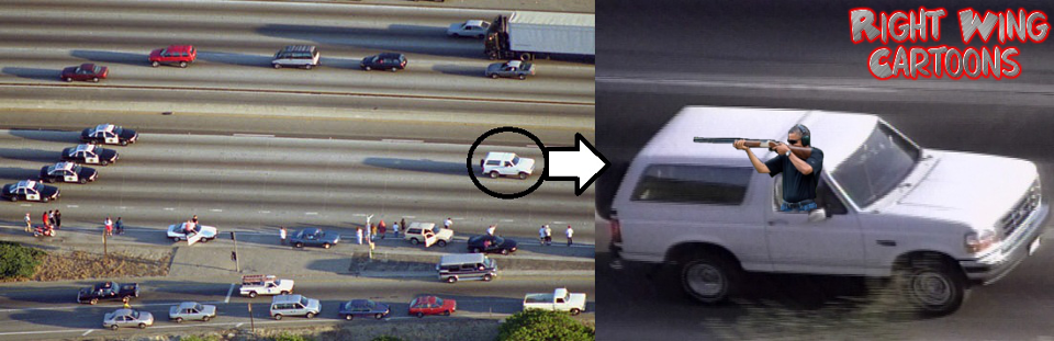 obama skeet oj simpson chase