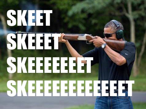 obama skeet skeet skeet