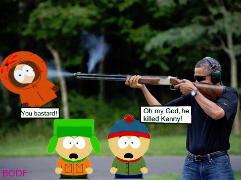 obama skeet south park