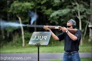 obama skeet teleprompter