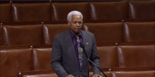 Hank Johnson Congressman Guam Balloons Midgets Speech House of Representatives