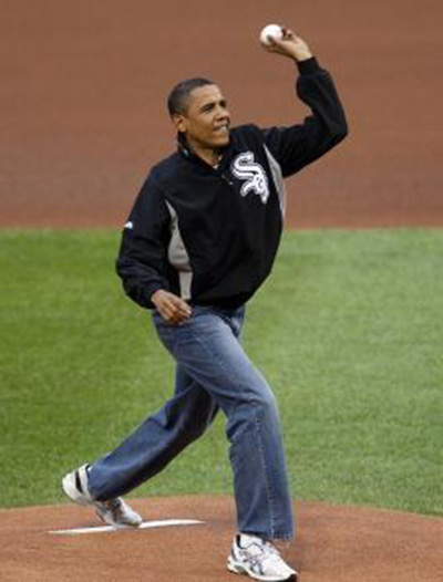 #NewObamaTVShows Sunday Night Softball