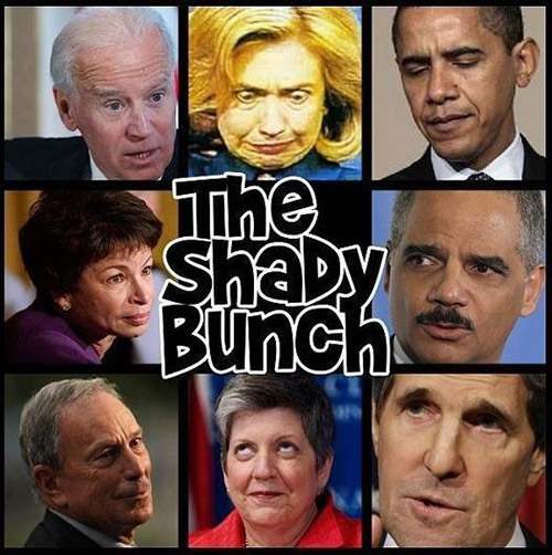 #NewObamaTVShows The Shady Bunch