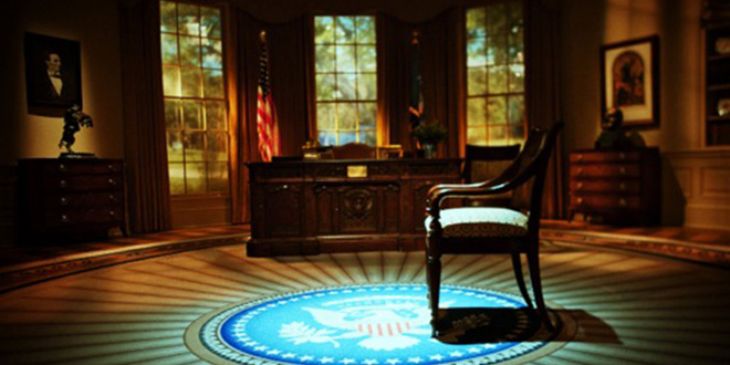 Oval Office Empty Chair
