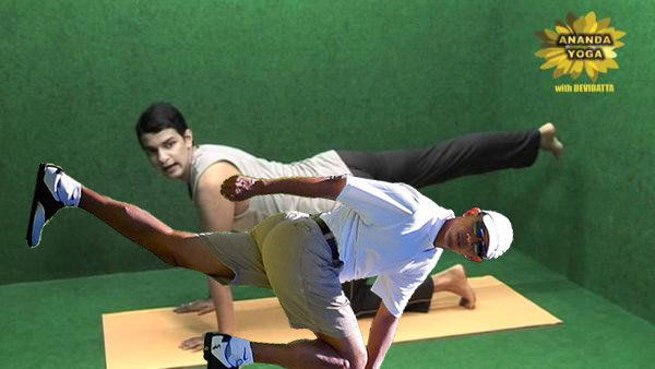 Obama Golf Photoshop President Doing Yoga exercises stretches with a Man Martha's Vineyard