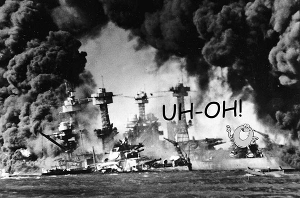 Spaghettios Pearl Harbor Tweet Battleships Destroyed uh-oh explosion sinking sunk sink December 7, 2013 Twitter tweet Campbell Soup Company Campbell's offensive tasteless dubious bad taste poor public outcry people upset furious enraged outrage apologizes apology pulls brand Internet