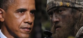 Duck Dynasty Star Willie Robertson Would Take President Obama Duck Hunting Duck Commander family A&E hit show Laura Ingraham radio interview disagree agree opponents opposed state of the union at odds unlikely duck blind conversation talk talking politics think thinks thinking