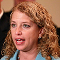 Debbie Wasserman Schultz DNC chair chairperson chairwoman Congress Congresswoman U.S. House of Representatives Representative Rep. Florida 23rd Congressional district member Democratic Party Democratic National Committee