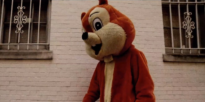 Campaign Tails RNC Video giant orange squirrel suit mascot GOP comeback triumph redemption Hillary Clinton book tour Hard Choices intern story past backstory documentary feature history