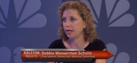 Debbie Wasserman Schultz DNC Chair Democratic National Committee fact-checked called out for wrong incorrect Obamacare fact live on the air Jon Ralston Reports Nevada Las Vegas Reno TV television news show interview ACA Affordable Care Act federal court rulings embarrassed embarrasses blunder gaffe embarrassing moment busted caught lying humiliated lie spews false information falsehood