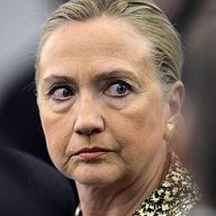 Hillary Clinton angry mad upset glaring staring daggars death glare stare witch you mad bro