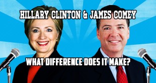 Hillary Clinton James Comey What Difference Does It Make? E-mail Scandal Funny Song YouTube Video FBI Director Secretary of State President candidate parody mock satire political humor hilarious