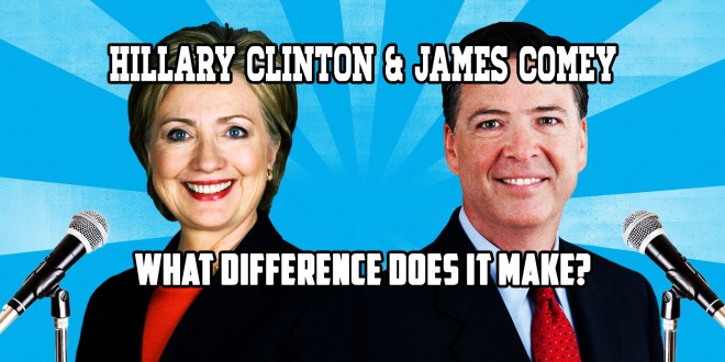 Hillary Clinton James Comey What Difference Does It Make? E-mail Scandal Funny Song YouTube Video FBI Director Secretary of State President candidate parody mock satire political humor hilarious